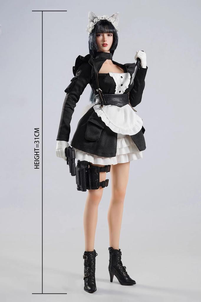 Toys & Hobbies [TOYBARJAPAN] VERYCOOL VCF-2065 Assassin Maid 1/6 Scale Action Figure, Sexy Asian Beauty, Full Set