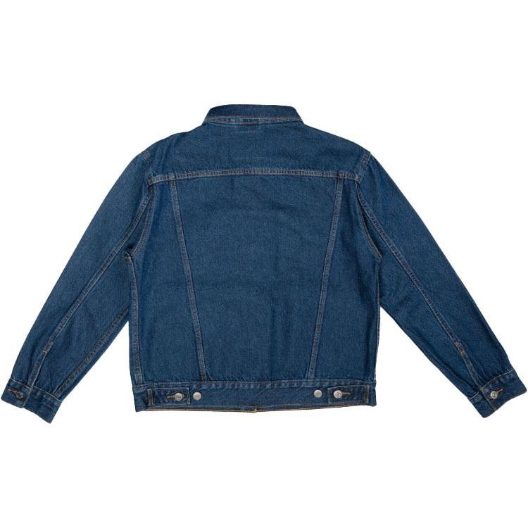 Levis Simple Collar Long Sleeve Denim Jacket Women Jackets Blue 29944-0011