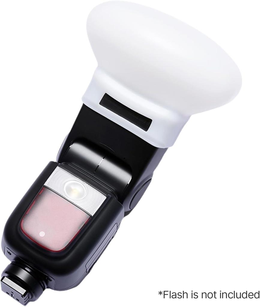 Difusor universal de luz de velocidad de caja de luz suave para V860 V850 TT685 TT600 MF12 etc. Difusores de esfera de repuesto para luz de velocida