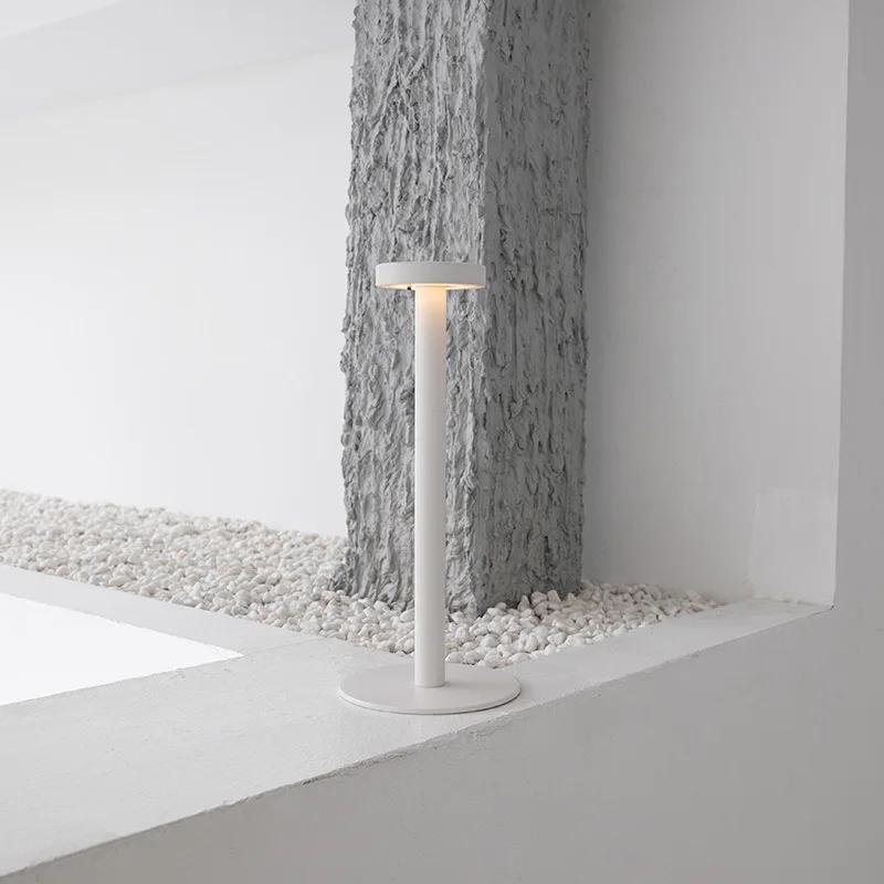 

Современная беспроводная настольная лампа для отеля, энергосберегающая, водонепроницаемая, IP54, светодиодная, перезаряжаемая, для ресторана, спальни, домашнего декора changeable белый