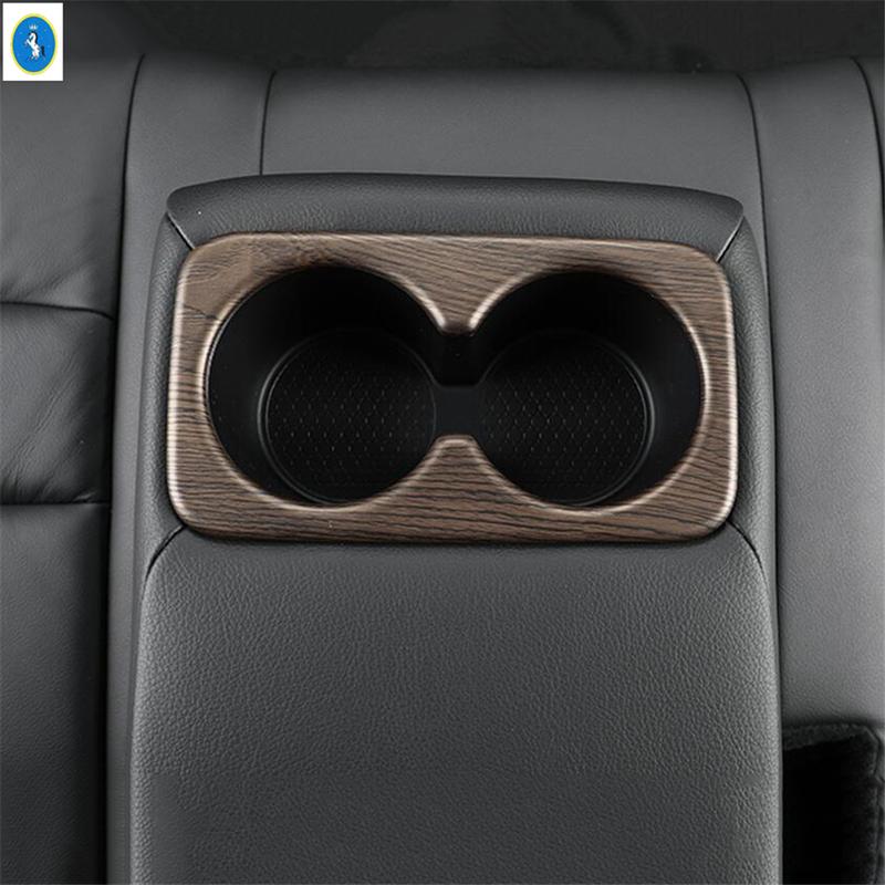 Wood Grain Interior Head Lamps / Cup Holder / Air AC Cover Trim For Nissan X-Trail X Trail / Rogue T33  - 2025 Accessories
