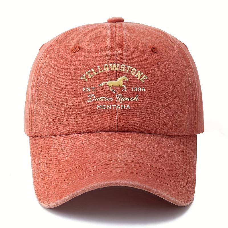 Woven FabricMakefge Vintage Baseball Cap  Lightweight Outdoor Hat with Curved Brim Classic Retro Washed Look for Men  Women