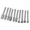 20-Piece Diamond Grinding Set: 6mm Shank for Jade Carving, 120 Grit