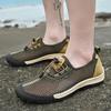 Men's Summer Mesh Non-Slip Outdoor Sports Shoes - Breathable, Wear-Resistant, Large Size Hiking & Travel Sneakers.