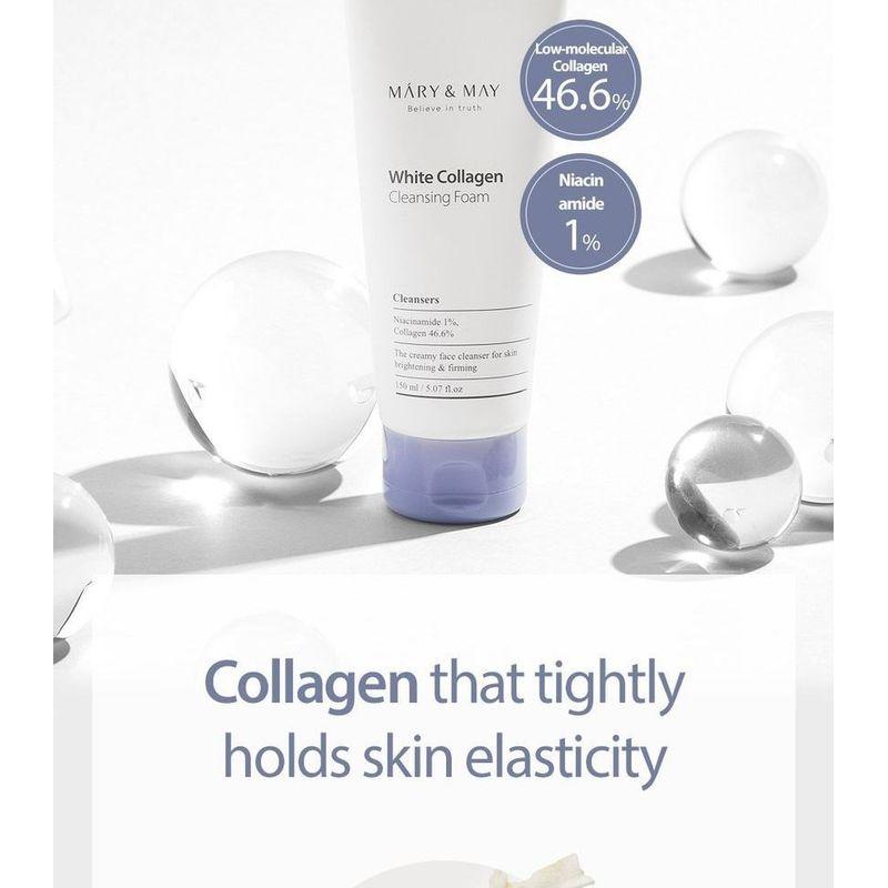 Mary&May - White Collagen Cleansing Foam
