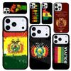 Capa Case for iPhone 17 Air 16 Pro Max 15 Plus 11 13 Mini 14 12 Back Phone Cover Bolivia Flag Art