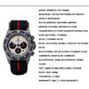 Tactical Frog FXD Titanium Quartz Watch VS75B Solar-powered Movement 20Bar Chronograph Sapphire Diving Watch BGW9 Luminous Watch