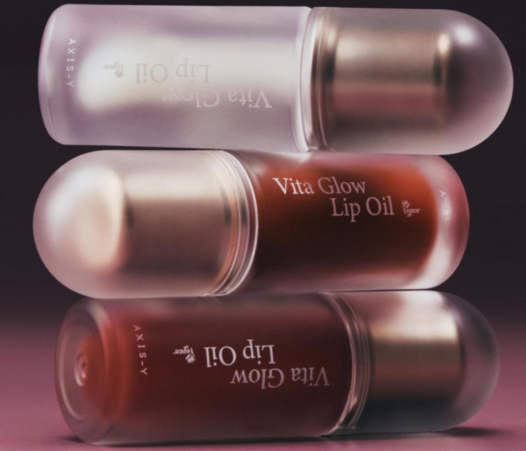 AXIS-Y Vita Glow Lip Oil Chilled Berry Hydrating Nourishing 4ml