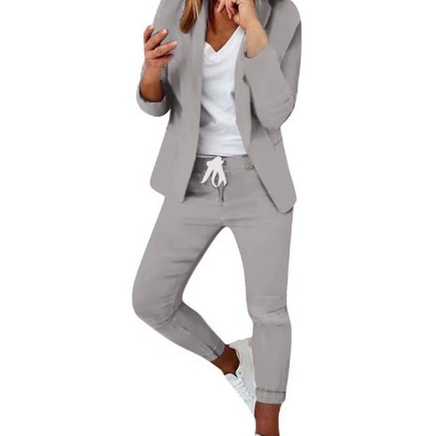 New Casual Fashion Suit Women's Suit Set