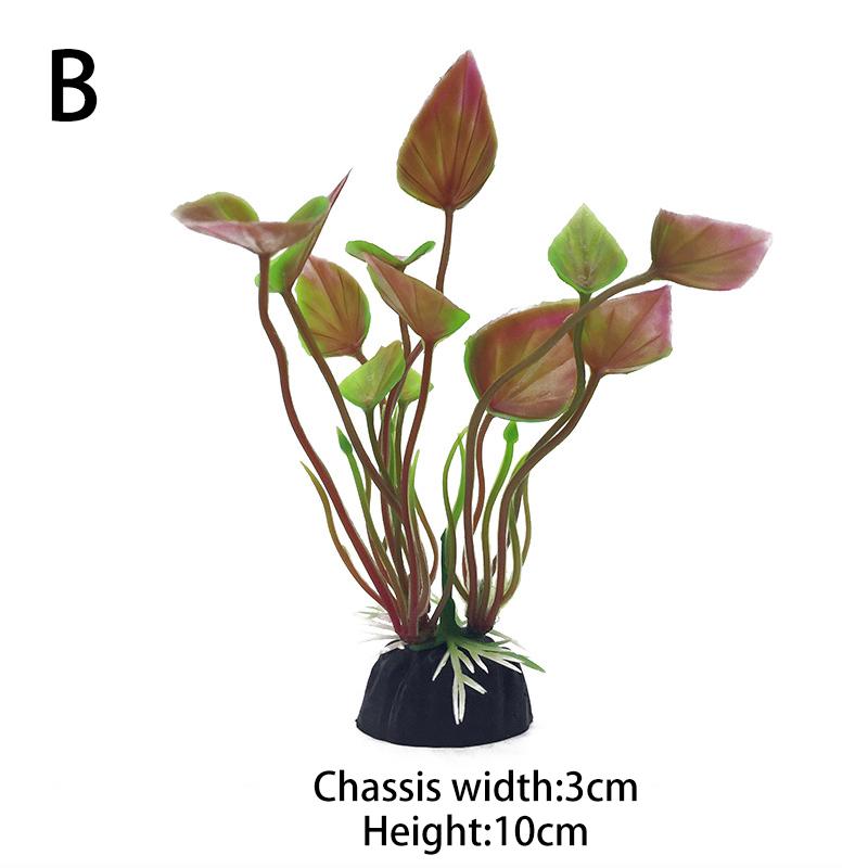 1PC Fashion Water Plants House Decoration Decorations Fish Tank Artificial Flower Gift Romantic 1pc