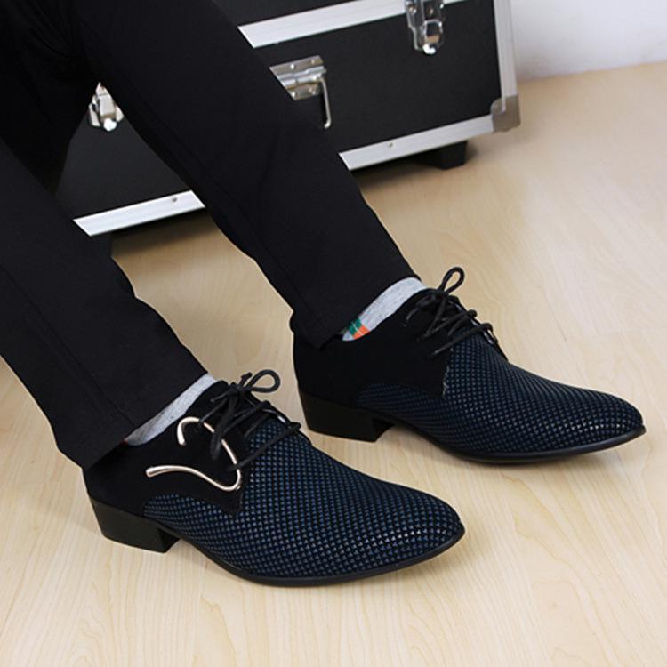Große Größe Mode Herren Brogue Schuhe Hochzeit Business Kleid Nachtclubs Oxfords Atmungsaktiv Arbeit Schnürschuhe neu