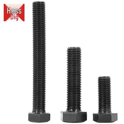 Hesdiger Grade 8.8 Blackened Hex Head Bolt