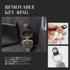 Second Wide Opening Clutch YKK Formal Cowhide Vinyl Black [Dom Teporna] Men's Bag, Bag, Zipper, Business, Occasions, Handbag, Leather, Leather,