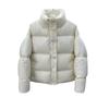 Stand-up Collar Milk Whirring Girlish Short Down Jacket Women's New Loose Foreign Style White Duck Jacket Winter