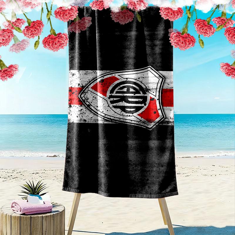 Asciugamano da Spiaggia con Stampa River Plate, Asciugamano Grande Morbido ad Asciugatura Rapida per Spiaggia Campeggio Nuoto