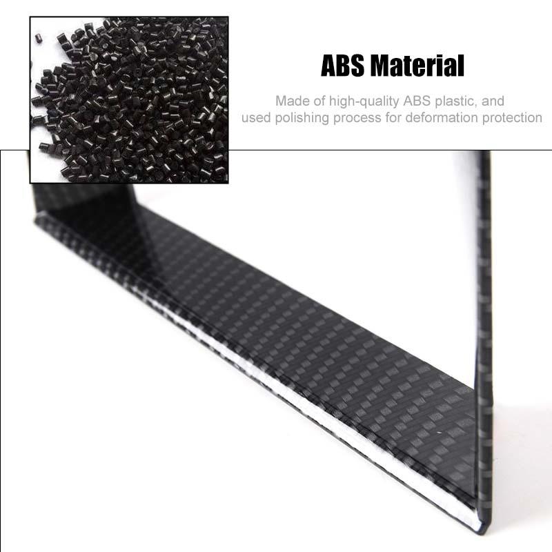 Car Navigation Decorative Panel Decoration Cover Stickers Fit For Ford Mustang 2015 Up ABS Interior Accessories