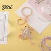 Wealth And Blessings Charm Toad Key Chain Rhinestone Keychain Sparkly