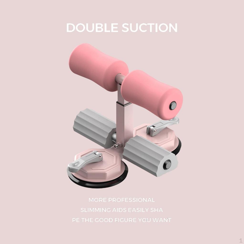 Adjustable Sit Up Bar for Travel Workouts with Suction Cups
