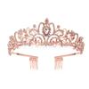 Birthday Shoulder Strap Party Crown Tiara Birthday Queen Girl Suit Crown Set