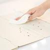 Comet Kitchen Foldable Stove Splatter Guard Ivory and Pouch Set