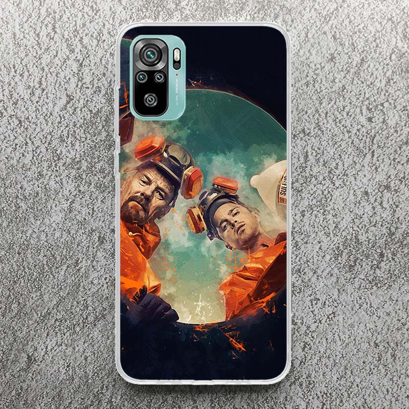 Breaking Bad TV Print Soft Case for Xiaomi Redmi Note 12S 11S 12 11T 10S Phone Shell 9S 8T 11 10 9 8 11E Pro Plus 7 Cover