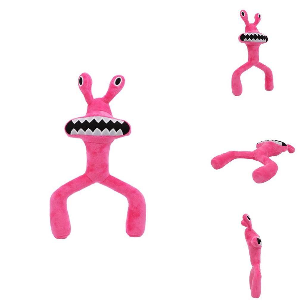 Roblox Rainbow Friends Pink Frog Plush Toy Soft And Squishy Stuffed Doll For Kids And Babies