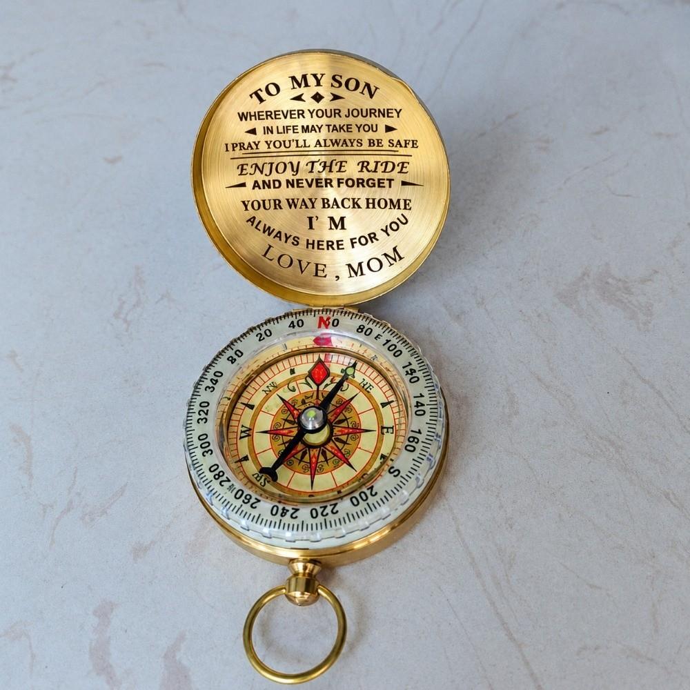 Glow In The Dark Navigation Tool Luminous Design Hiking Compass Enjoy The Ride Design