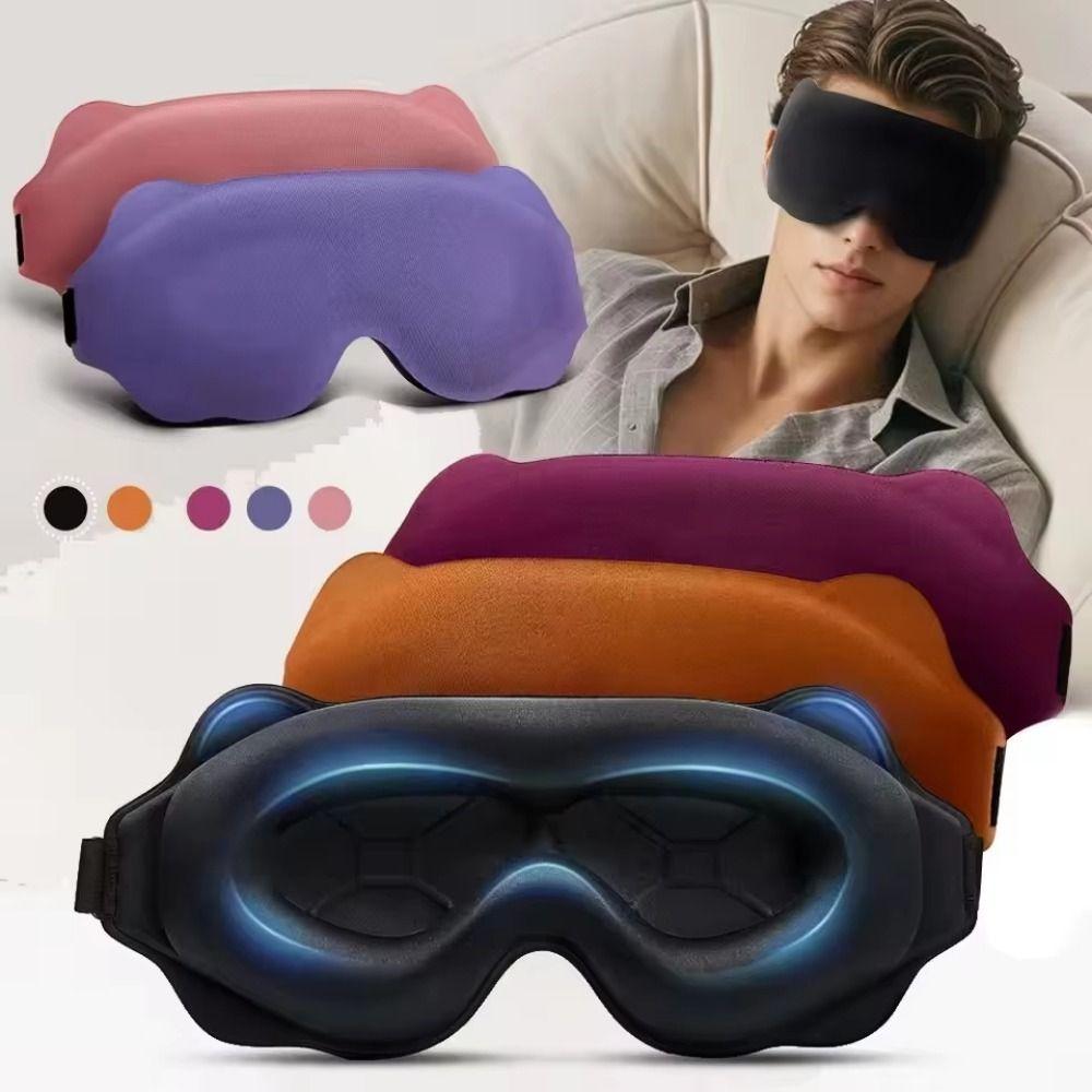 Breathable Blackout Sleep Eye Mask Soft Padded Sleeping Eye Mask 3D Eye Mask Side Sleepers