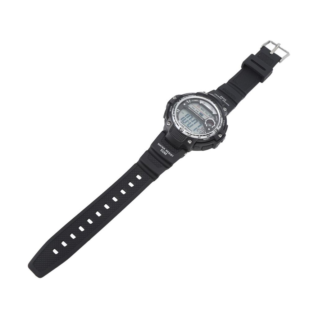 Multi Function Digital Watch 68mAh Luminous WR50M Waterproof Digital Sports Watch for Men Boys Black