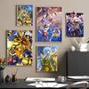Plakat Saint Seiya Samoprzylepna Sztuka Wodoodporny Papierowy Naklejka Kawiarnia Bar Pokój w Domu Studenckim Dekoracja Ściany