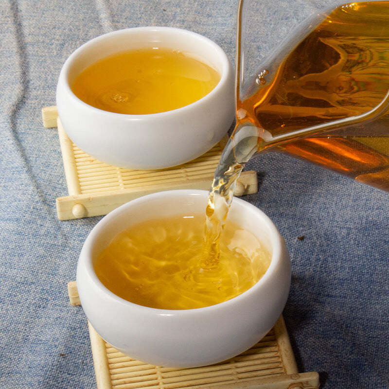 357g Hundred Ancient Tree Puerh Raw Tea Cake Yunnan Collection Pu-erh Green Tea