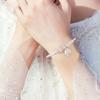 Fijn 925 Sterling Zilver Holle Bellen Bal Armbanden Verstelbare Armbanden voor Vrouwen Mode Vakantiecadeaus Feest Bruiloft Sieraden
