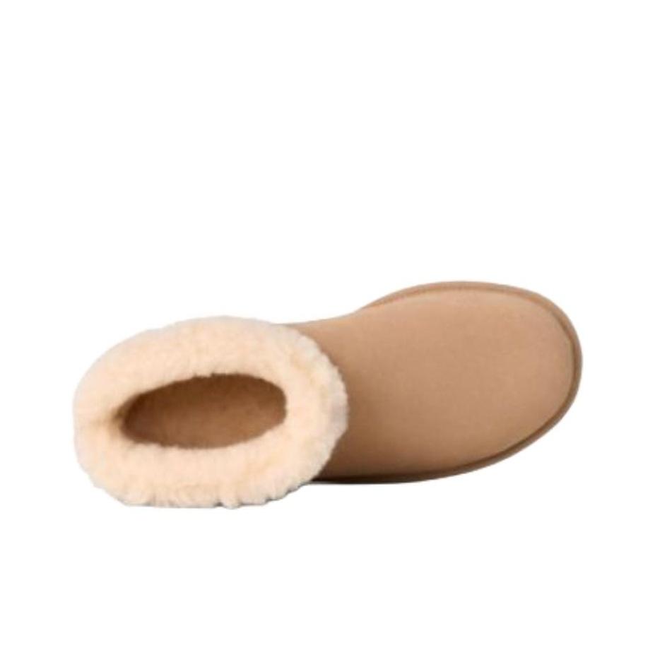 UGG Classic Ultra Mini Cow Split Leather Versatile Comfortable Snow Boots Women boots 1174496-SAN