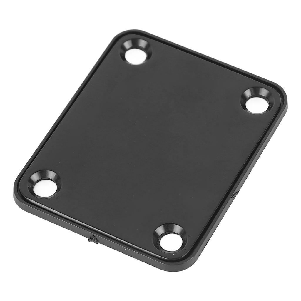 Electric Guitar Neck Plate Metal Guitar Neck Reinforcing Protective Board for Replacement Black