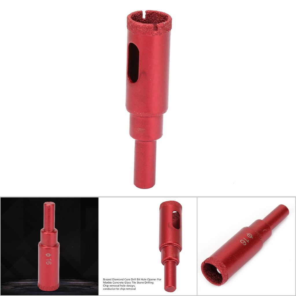 Brazed     Drill Bit Hole Opener For Marble Concrete Glass Tile Stone Drilling(35mm)