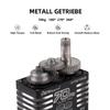 Rcmall GX3270BLS Digital Servo, 70KG High Torque, 360°270°180°, Metal Gear, IP68 Waterproof, for RC Crawlers (360 Degree)