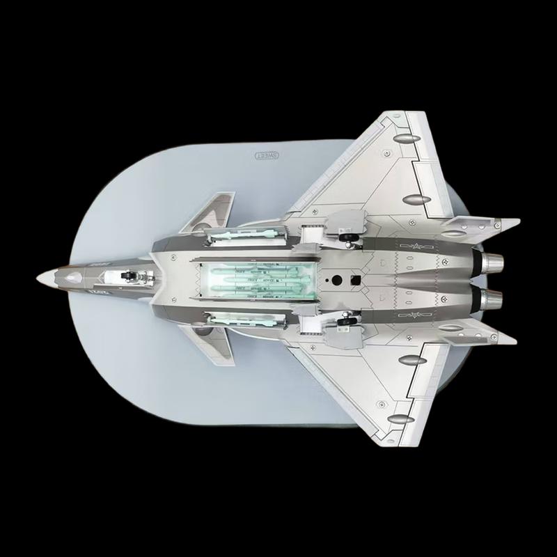 J-20 Fighter Jet Scale Model 1:45