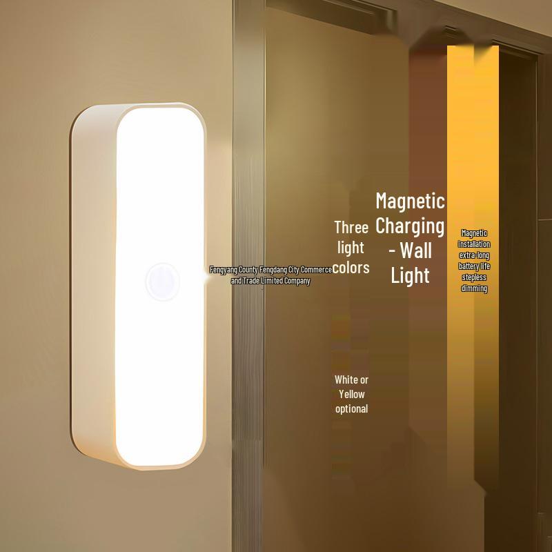 Rechargeable Eye Protection Magnetic Night Light for Dorms and Bedrooms