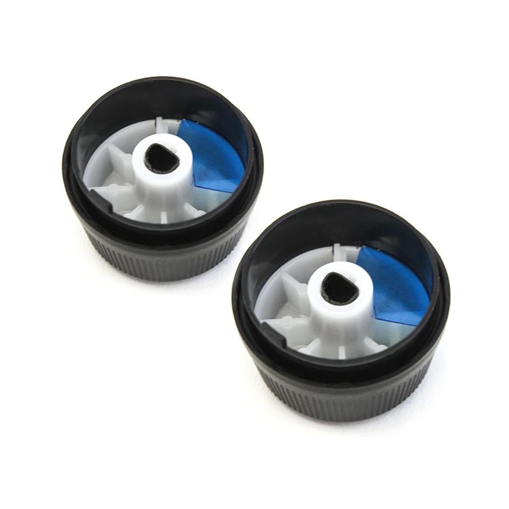 2 Control Knobs Fan Speed Heater A/C For Honda Accord 1998-2000 Temperature