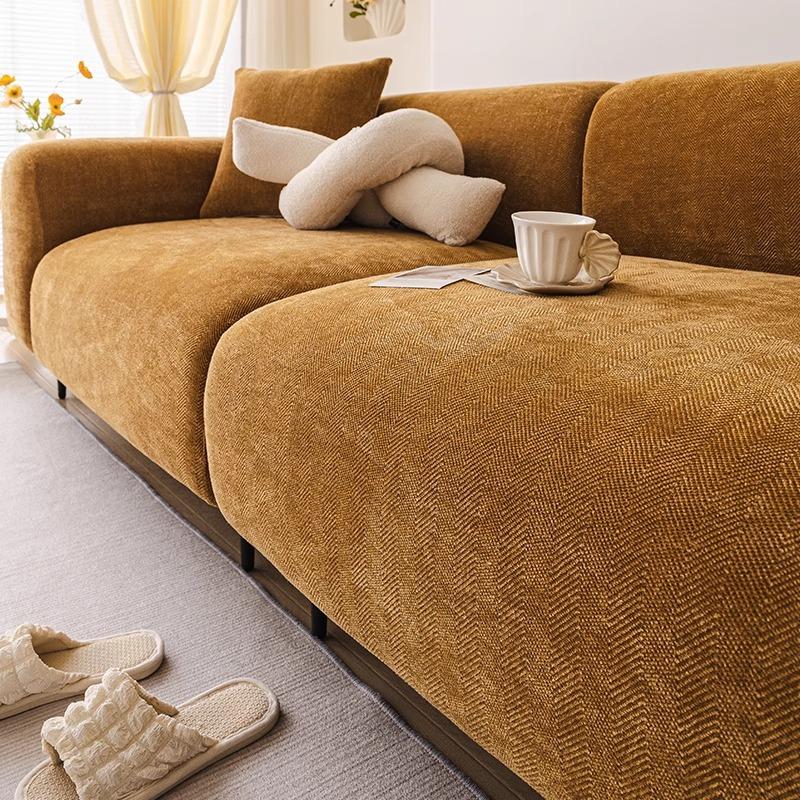 

Chenier anti-cat scratch sofa cover, lazy all-inclusive swastika cover, universal in all seasons 2025 new elastic sofa hat 30 * 50Cm waist pillowcase