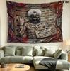 Tokyo Ghoul Wall Tapestry Aesthetic Wall Hanging Printed Fabric Blanket Decorative Tapestries For Bedroom Living Room Home Decor
