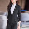 Troloman Women's Slim Fit Professional Suit Set