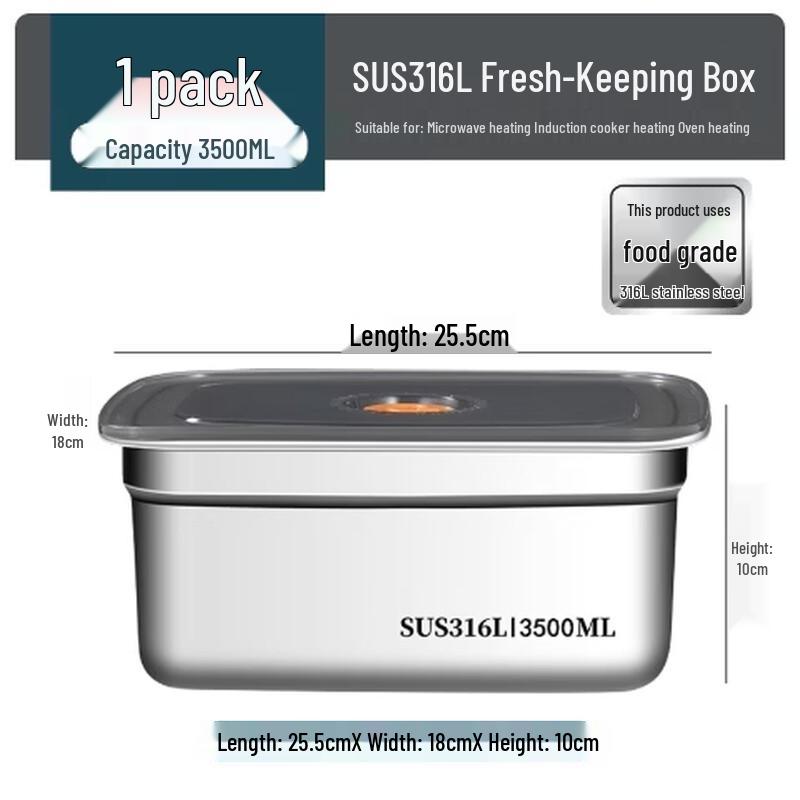 Dream Zhang 316 Stainless Steel Food Storage Container
