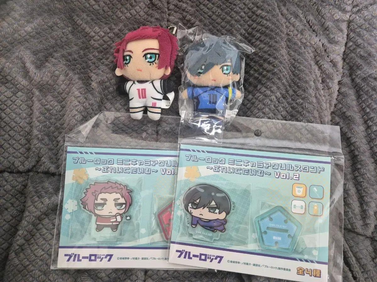 

BLUELOCK [] Shie Ito/Rin Original Art Exhibition Nui + Break Time Acrylic Set Used