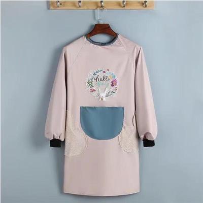 JINGRUIXIANG Full-Body Waterproof Cooking Apron with Sleeves