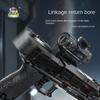 New Electric Water Gun With Light Sprays Flame Effect Continuously High-pressure Powerful Outdoor Water Gun Toys Wasserpistole