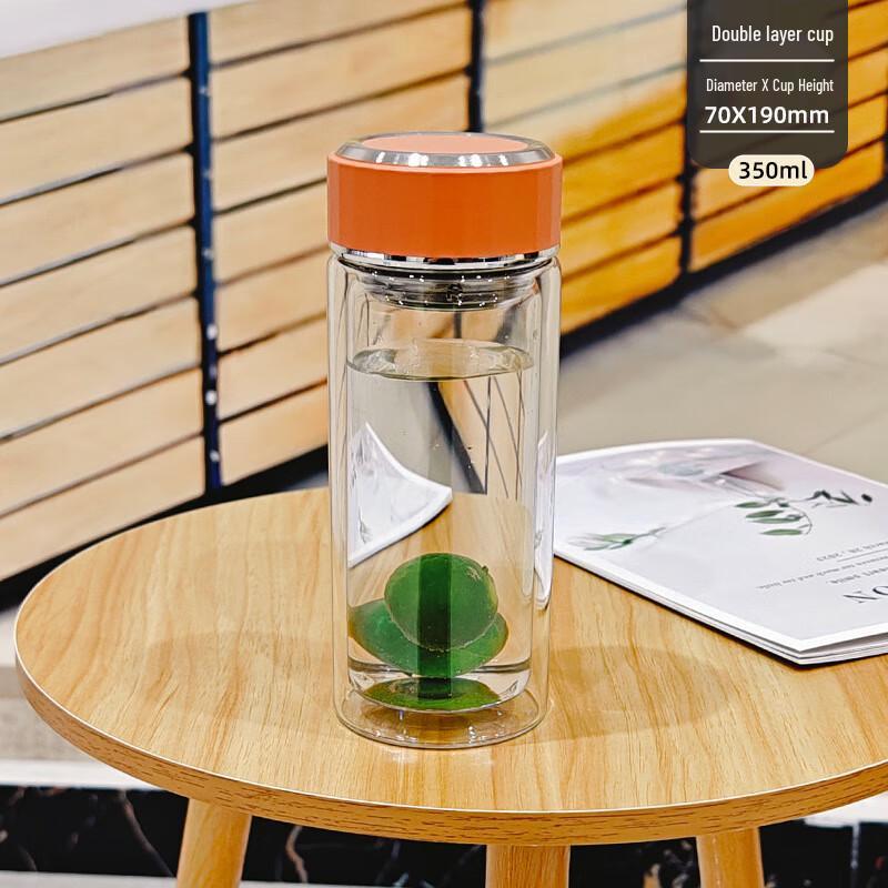 Changqi Double-Layer Glass Mug