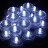 12Pcs Submersible Waterproof Wedding Tea Candle Lamp Battery Operated LED Lights