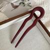 Hair Sticks Fork Hairpin Elegant Women Hair Clip Pins U Shape Girls Hairpins Hair Bun Maker Headwear Accessories