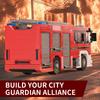 704PCS Fire Truck Building Blocks City Engineering Rescue Vehicle Model Bricks Educational DIY Toys Holiday Gifts For Kids